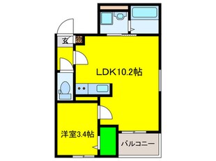 REGALEST七道希の物件間取画像